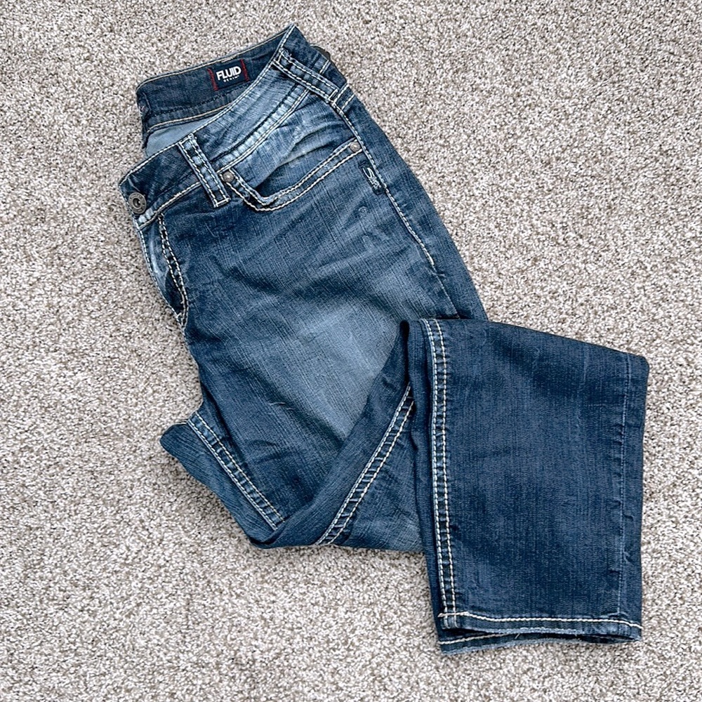 Silver Suki straight legged jeans